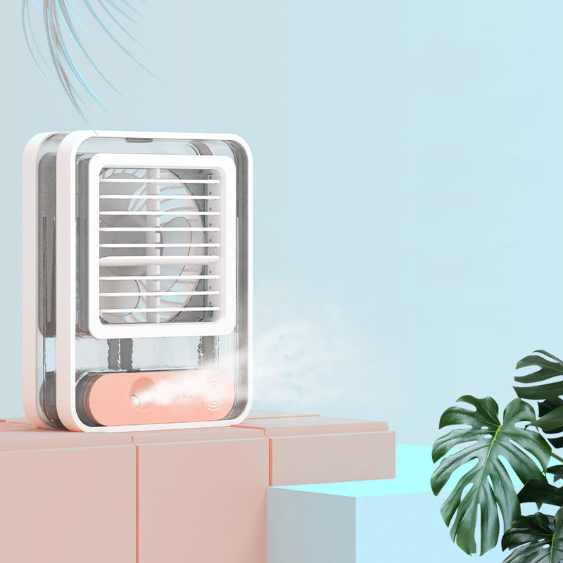 Desktop Fan, Portable Low Noise Rechargeable