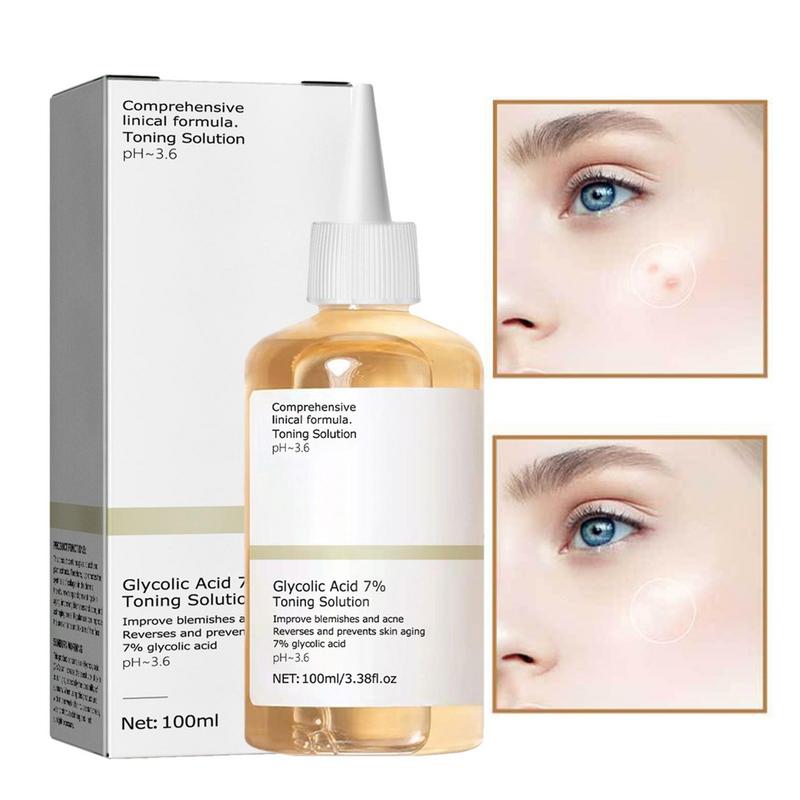 The Ordinary  Glycolic Acid 7% Toning Solution Pimple Marks Lightening