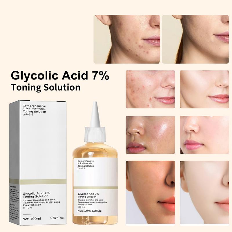 The Ordinary  Glycolic Acid 7% Toning Solution Pimple Marks Lightening