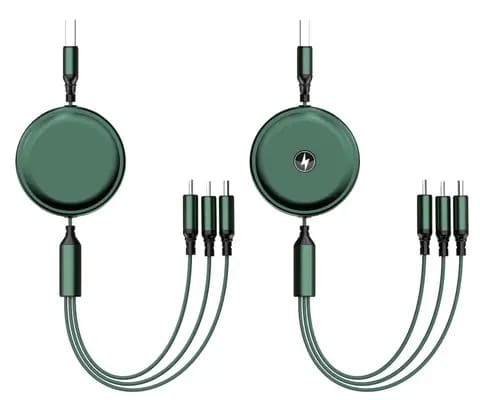 Hot Selling Quality 5Th Gear Adjustment 3In1 Charging Data Cable Phone Type C Android For IOS Type-C Mirco Phone