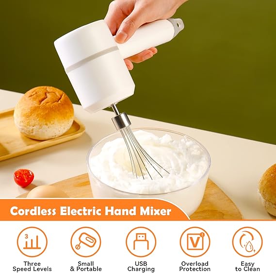 Wireless Electric Mixer
