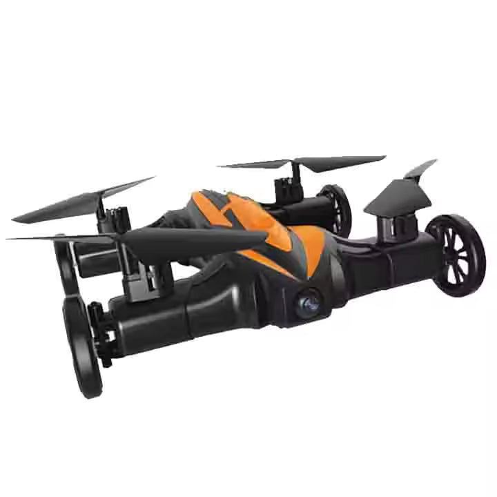 Dual Purpose Drone LH-X21, Flight Mode or Drive On Land