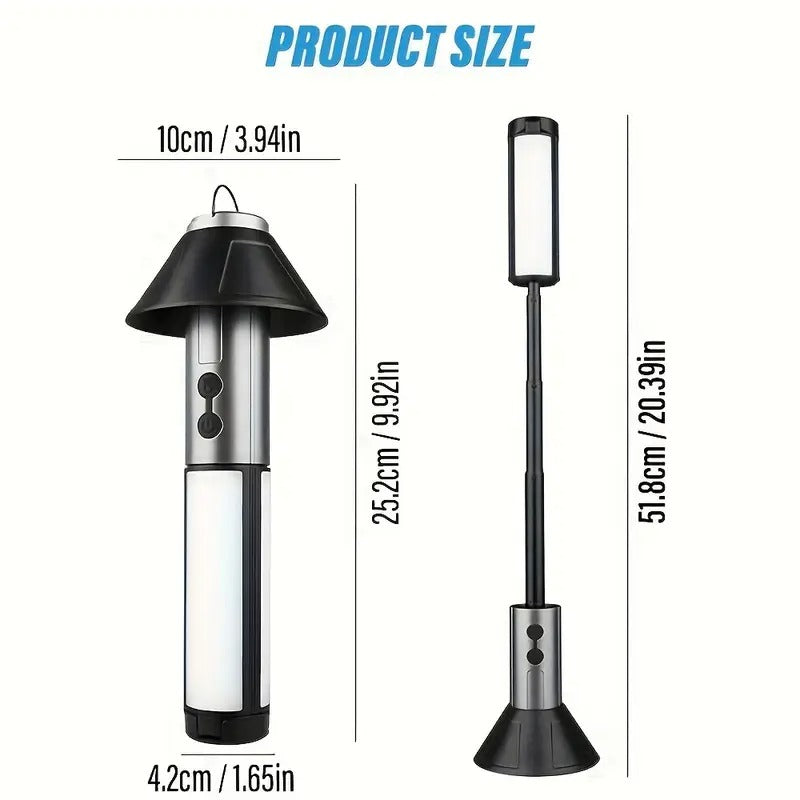 Multi-Functional Camping Telescopic Light