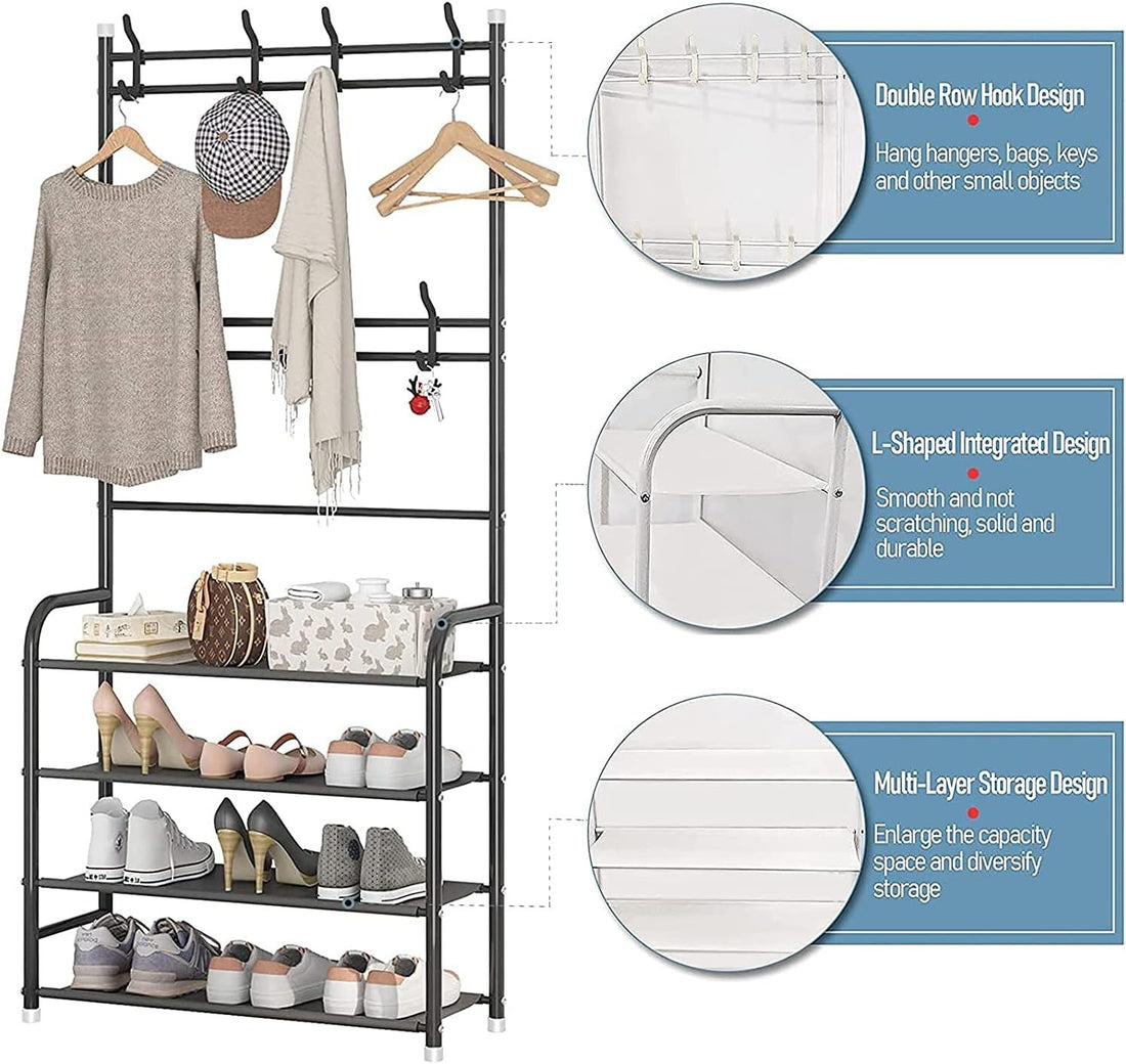 Multifunctional Shoe and Hat Organizer