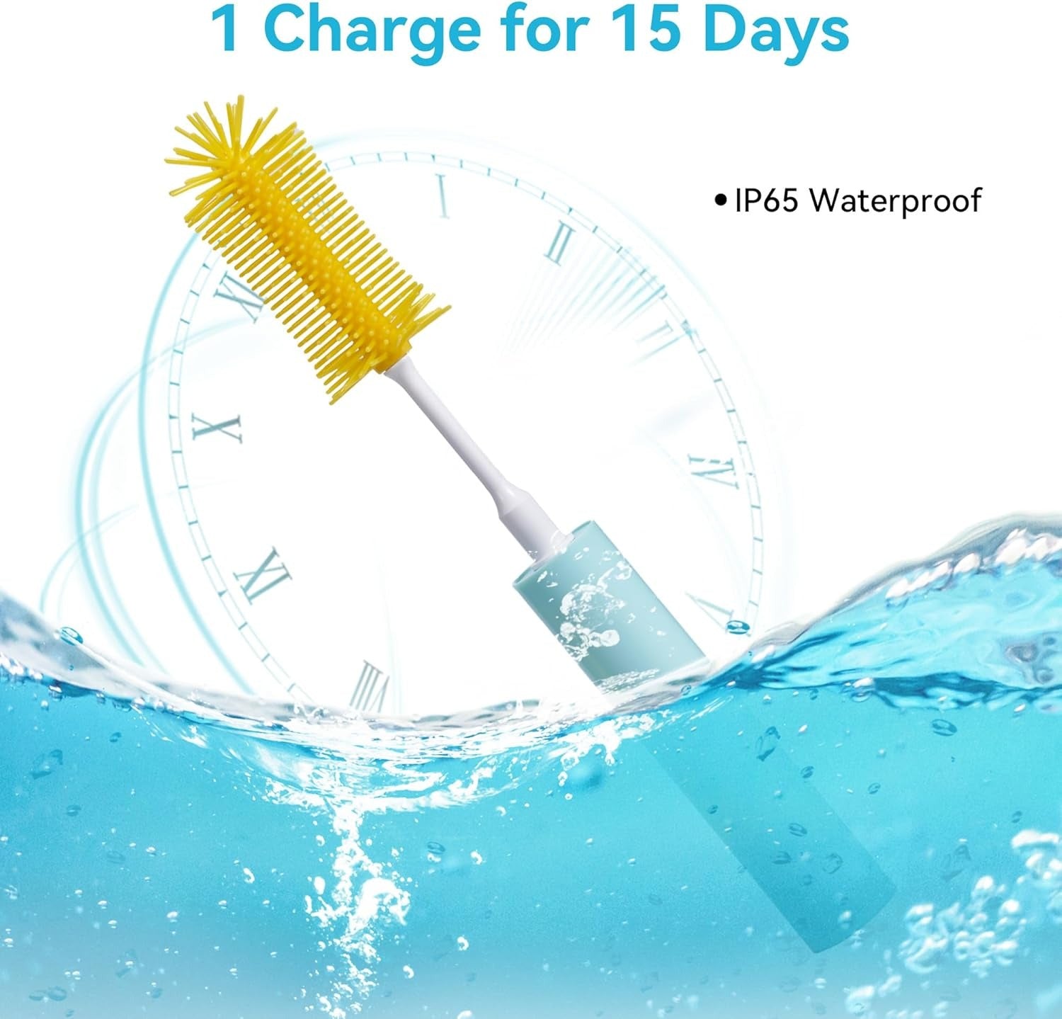 Electric Bottle Cleaning Brush