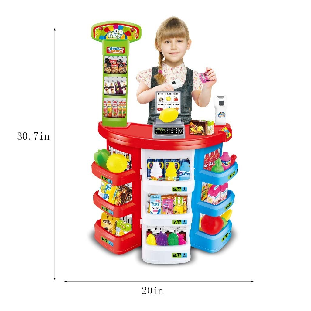 Children's Supermarket Grocery Store Toy Set
