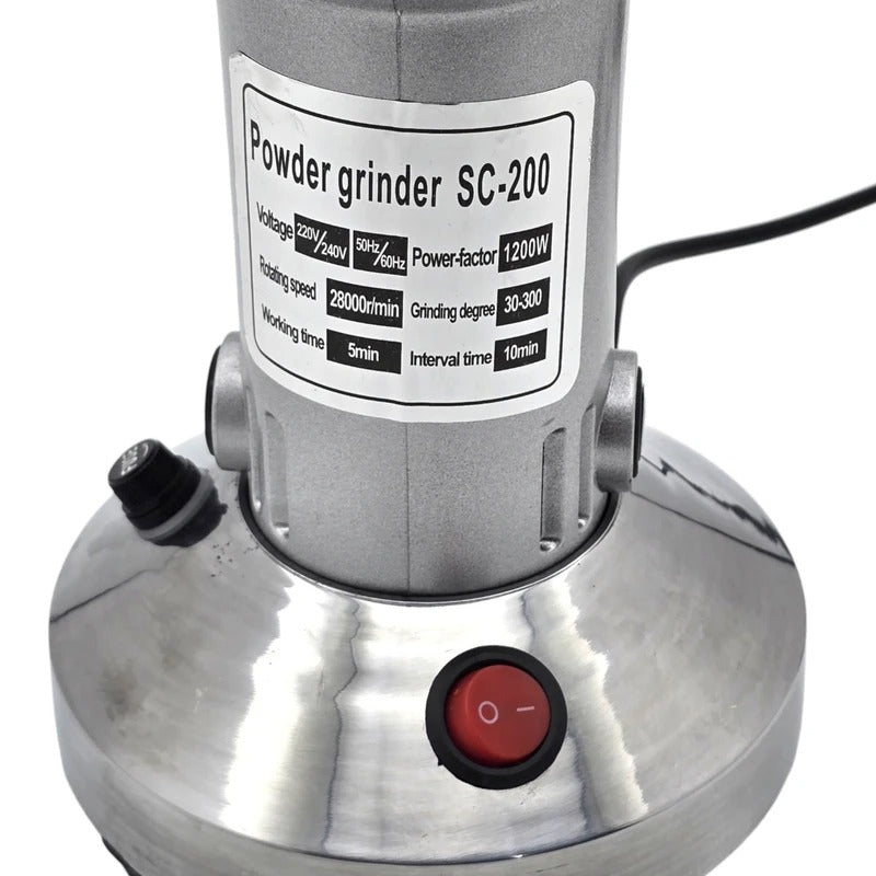 SILVER CREST Powerful Powder Grinder