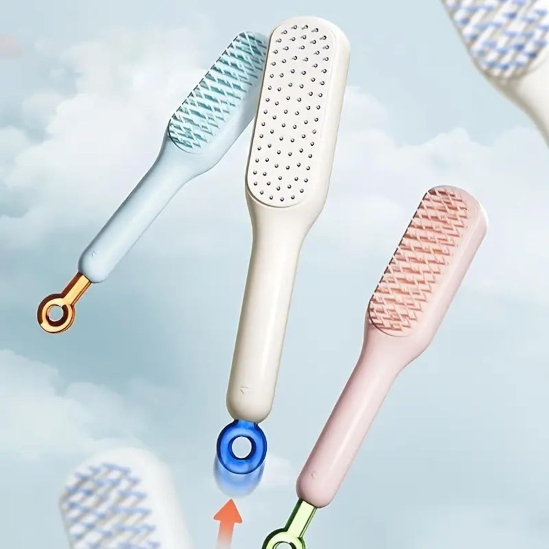 Self Cleaning Hair Brush
