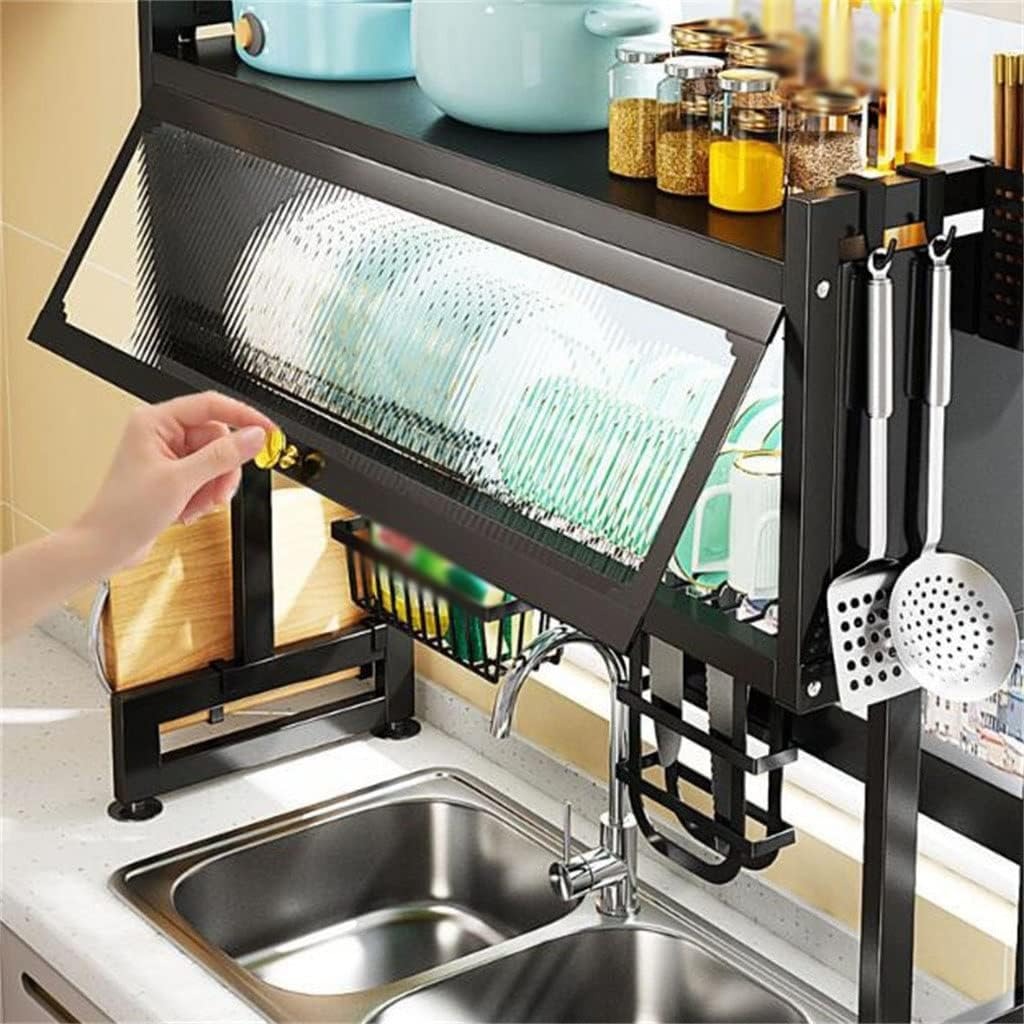 Kitchen Sink Shelf With Cabinet Door
