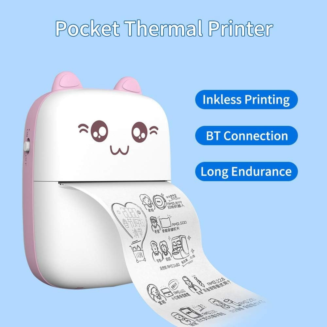 Mini Portable Thermal Printer