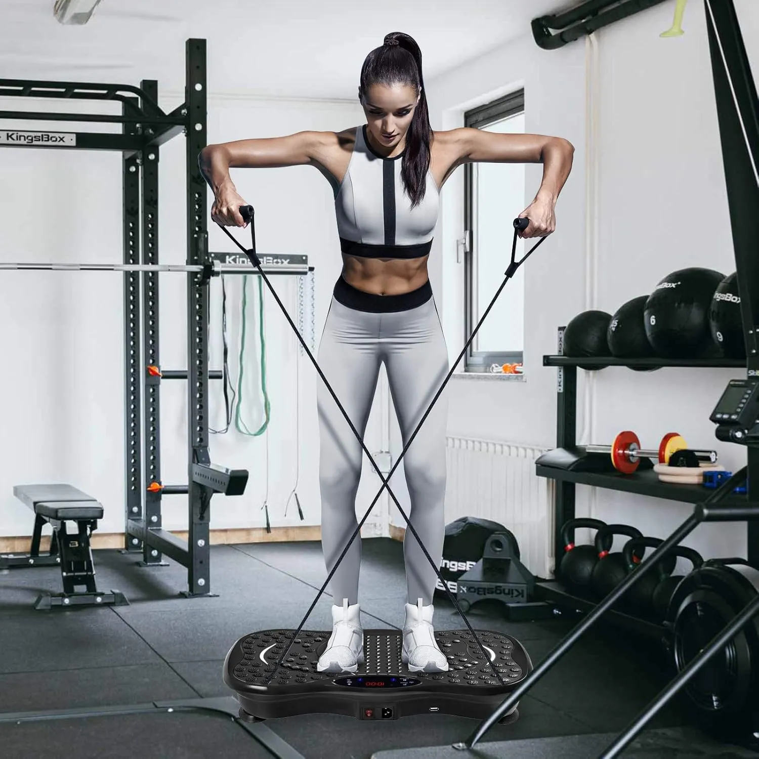 Weight Loss Vibration Machine with bluetooth