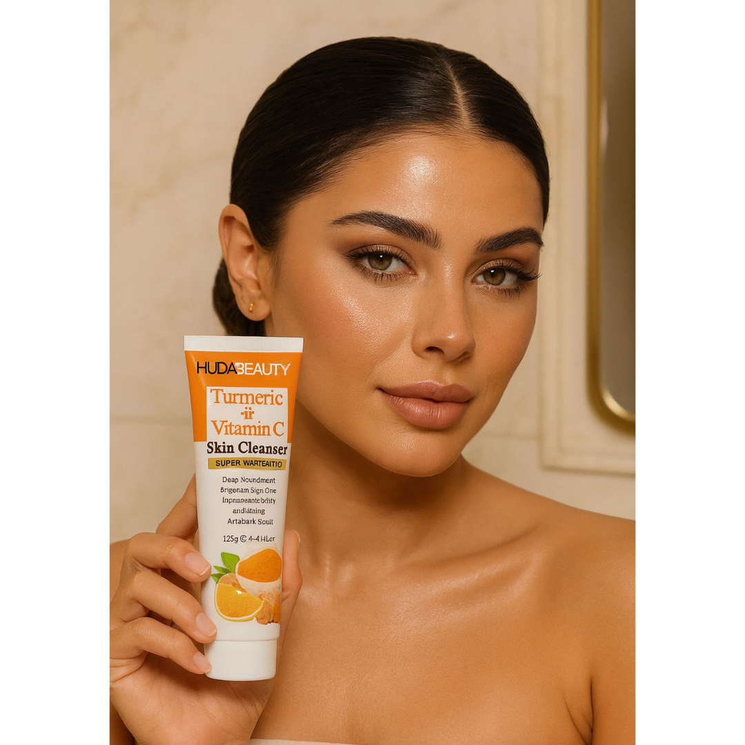 Huda Beauty Turmeric + Vitamin C Cleanser