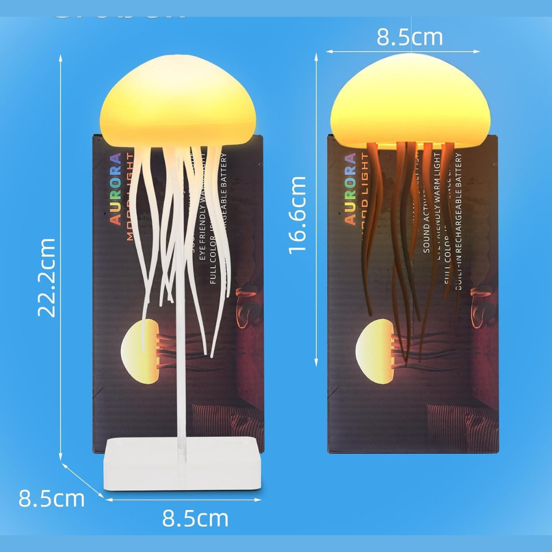 Rechargeable Jellyfish Table Lamp