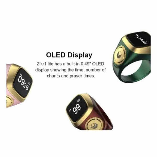 Digital Tasbih Zikr Ring